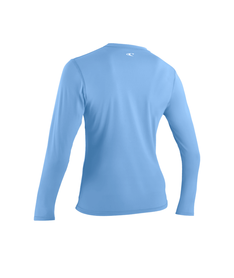 Wms Basic Skins L/S Sun Shirt- AZURINE