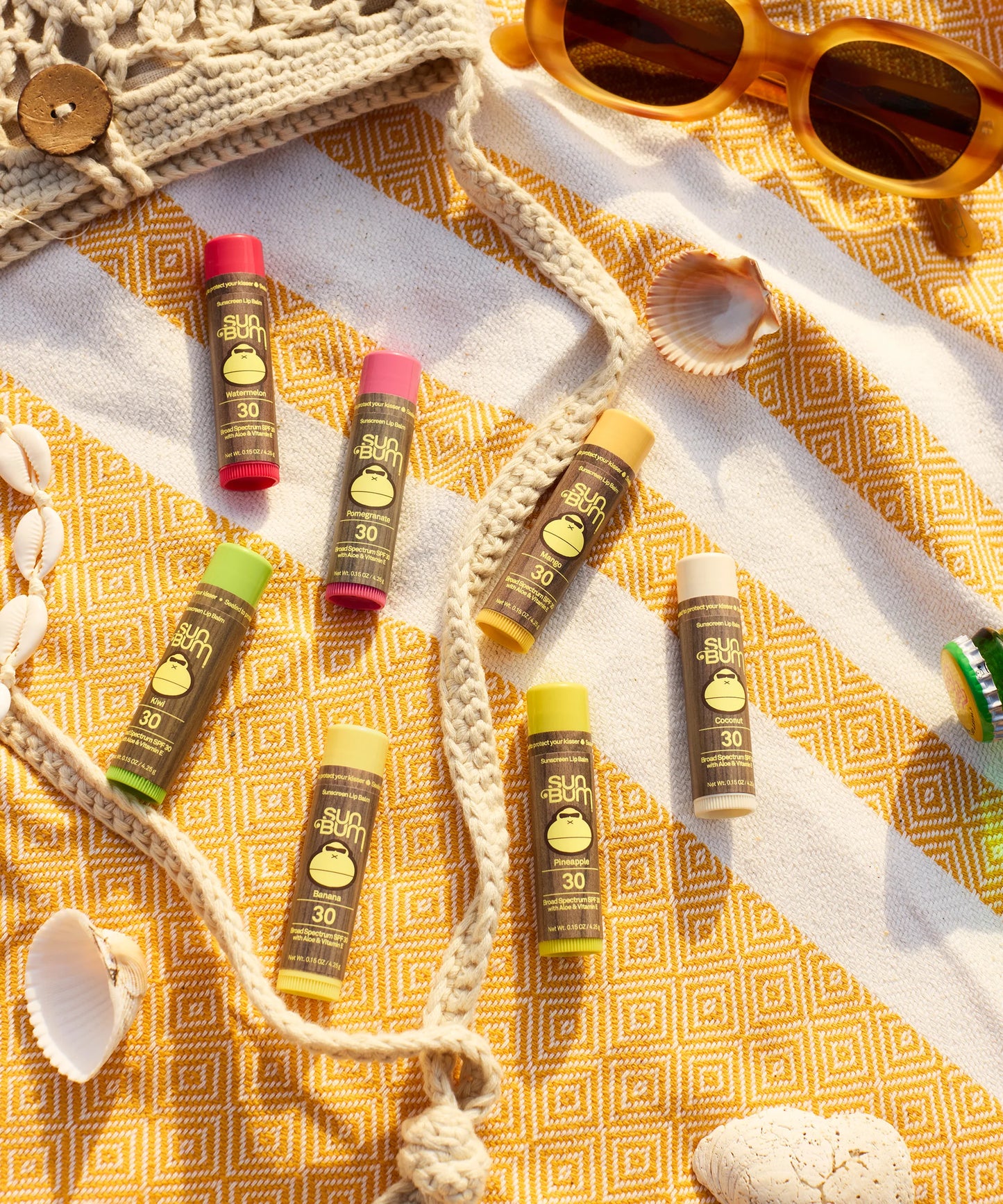Sun Bum Original SPF 30 Sunscreen Lip Balm – Coconut