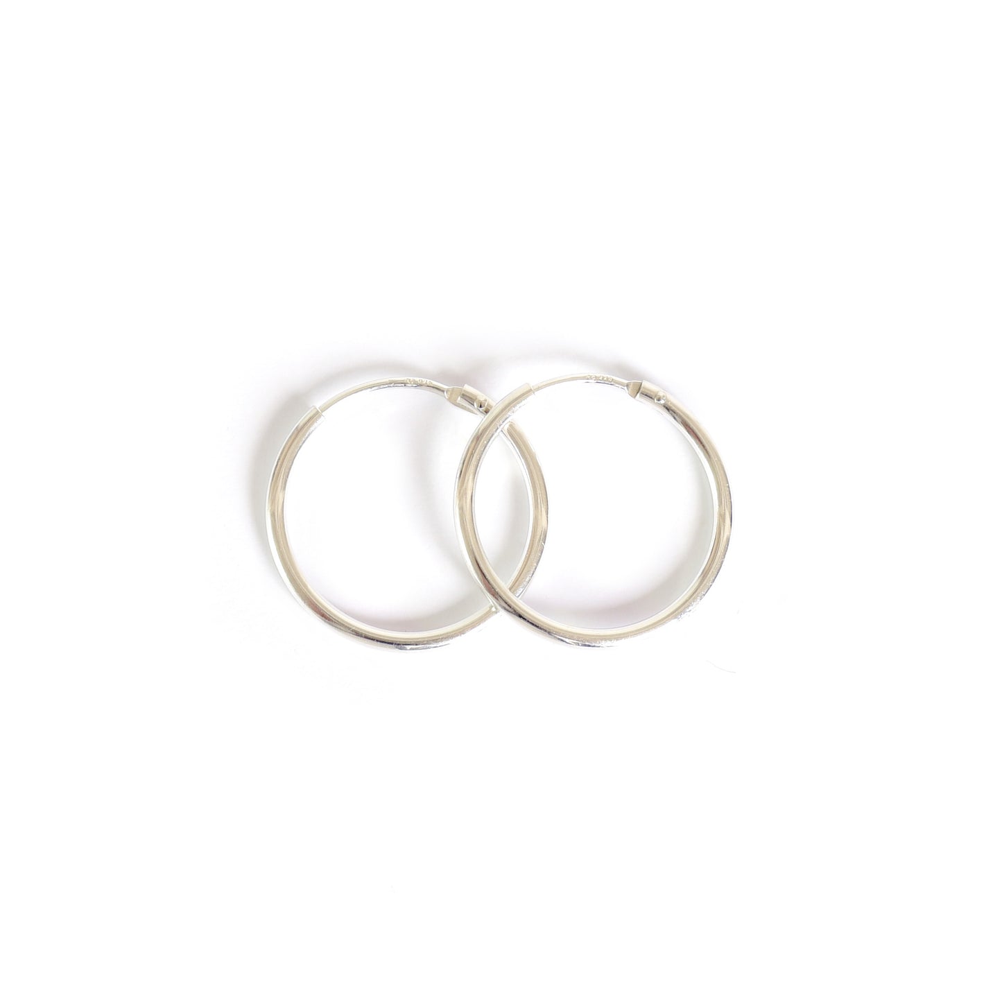 Silber Kreolen small