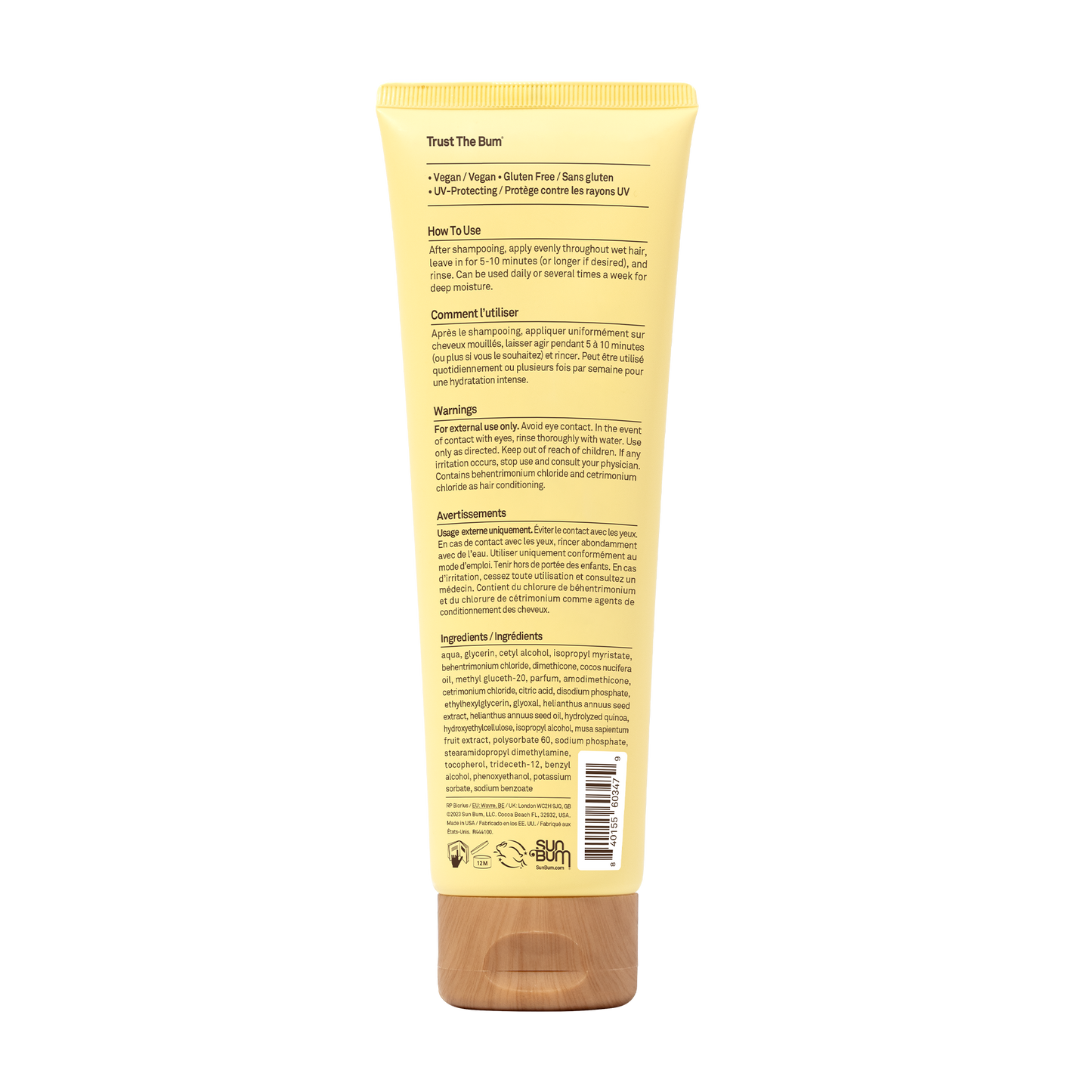 Sun Bum Hair Mask Tube