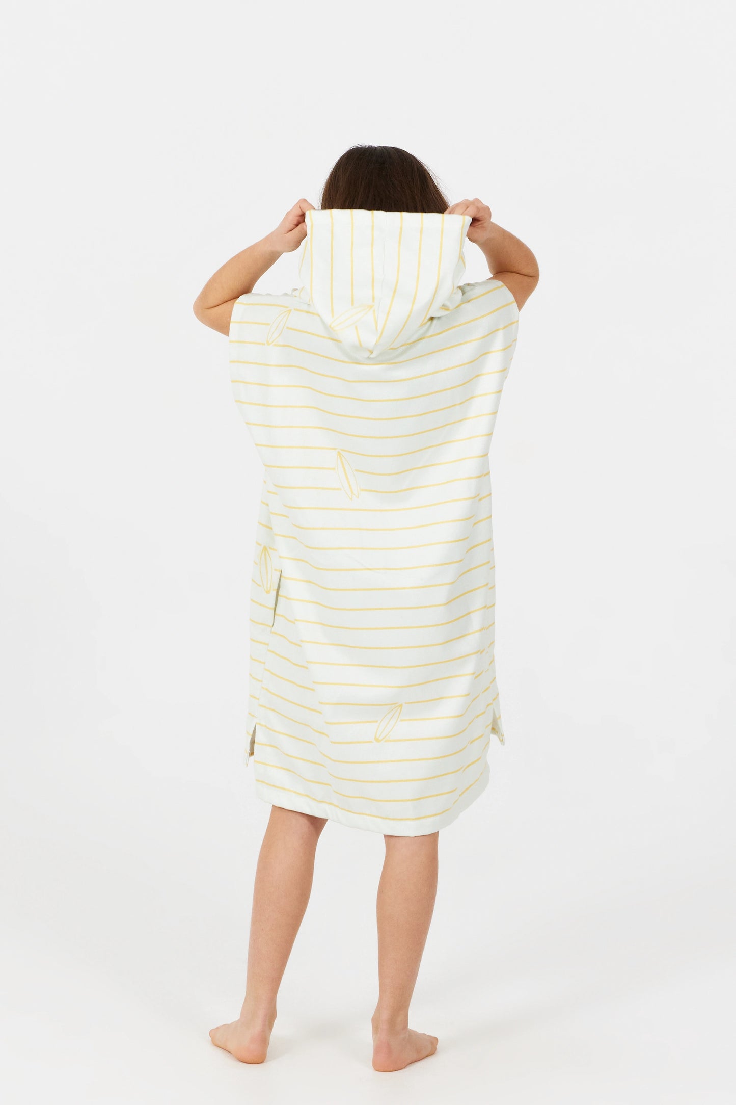 Kids Poncho - Surf Stripes