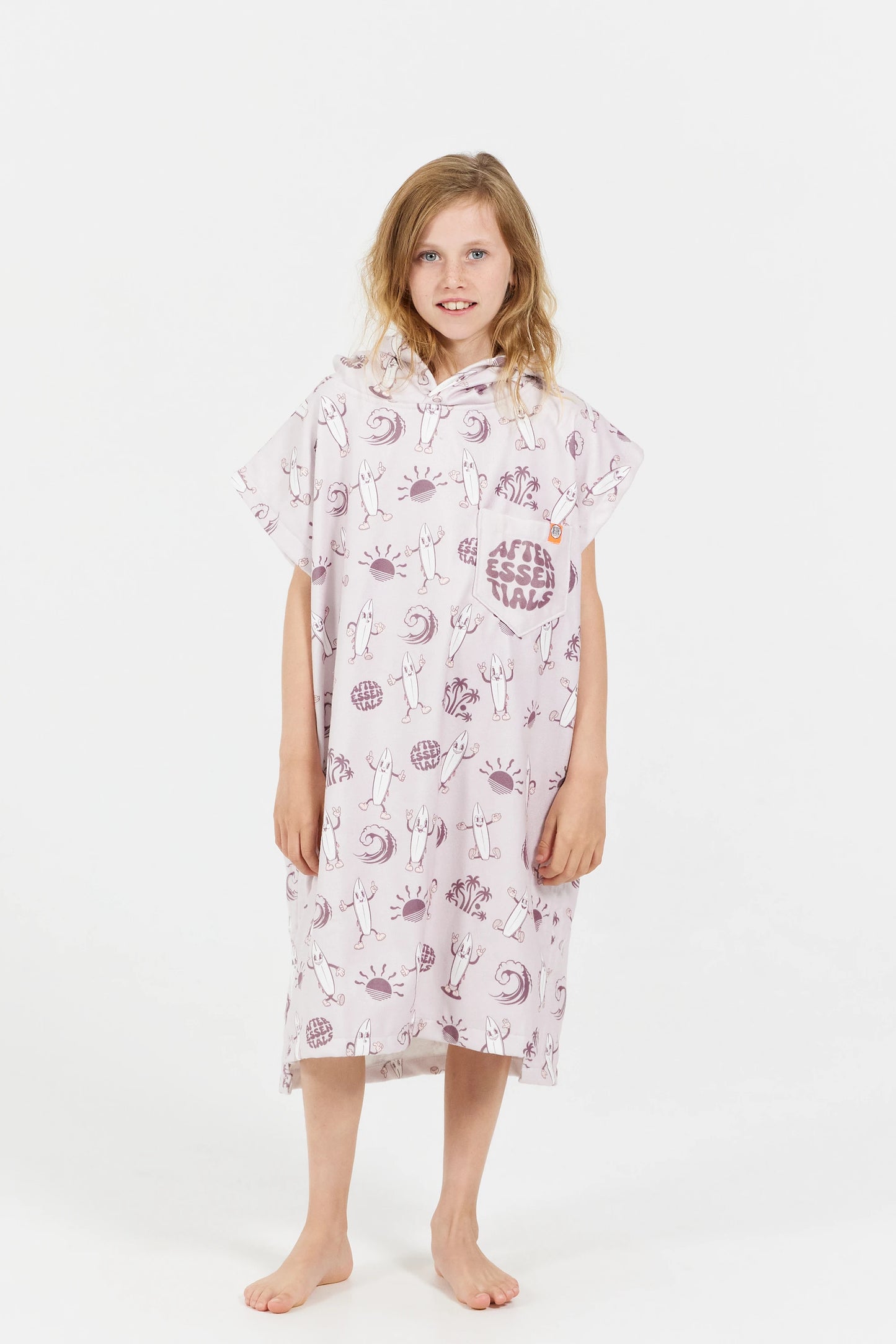 Kids Poncho - Surf Mascot