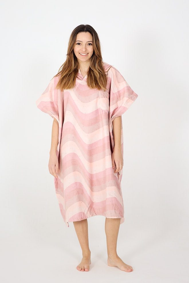All Over Poncho Ripple - Candy