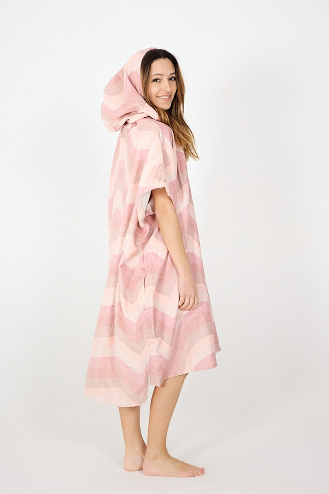 All Over Poncho Ripple - Candy