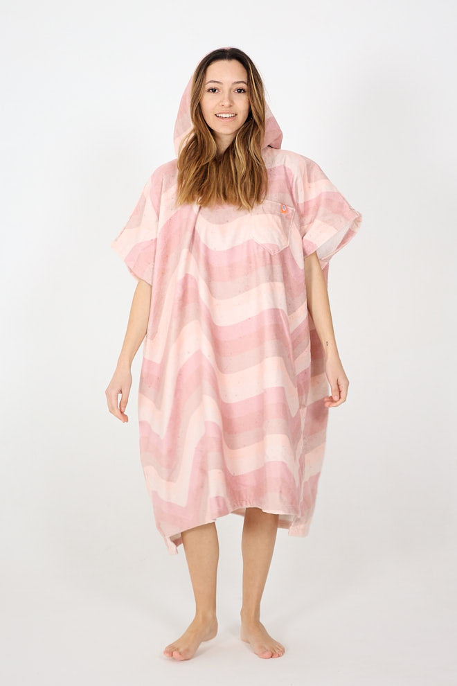 All Over Poncho Ripple - Candy