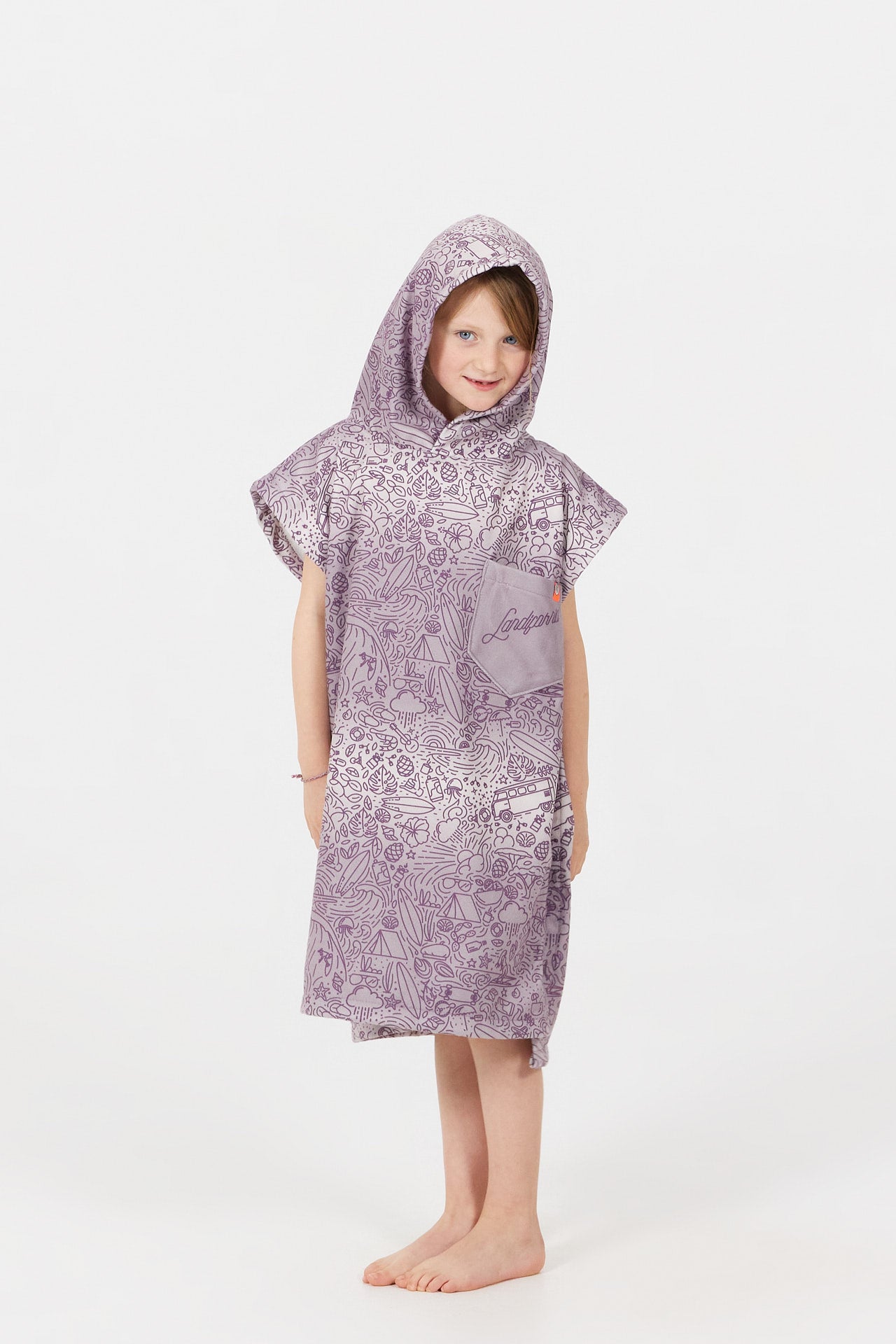 Toddler Poncho - Landifornia