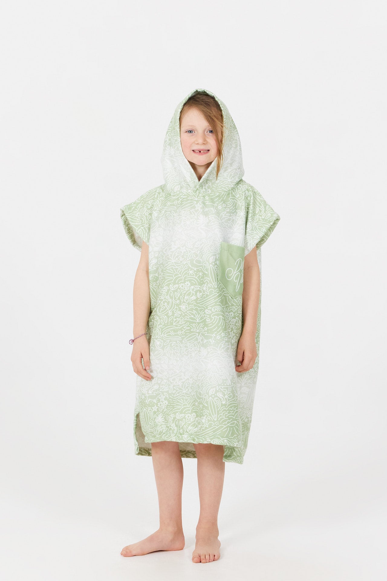 Toddler Poncho - Pura Vida