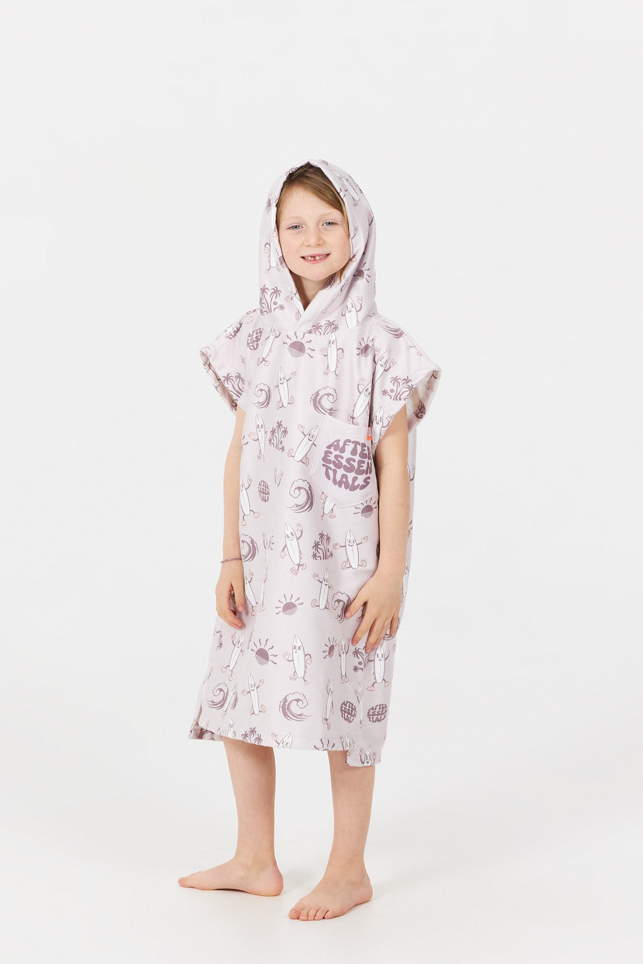 Toddler Poncho - Surf Mascot