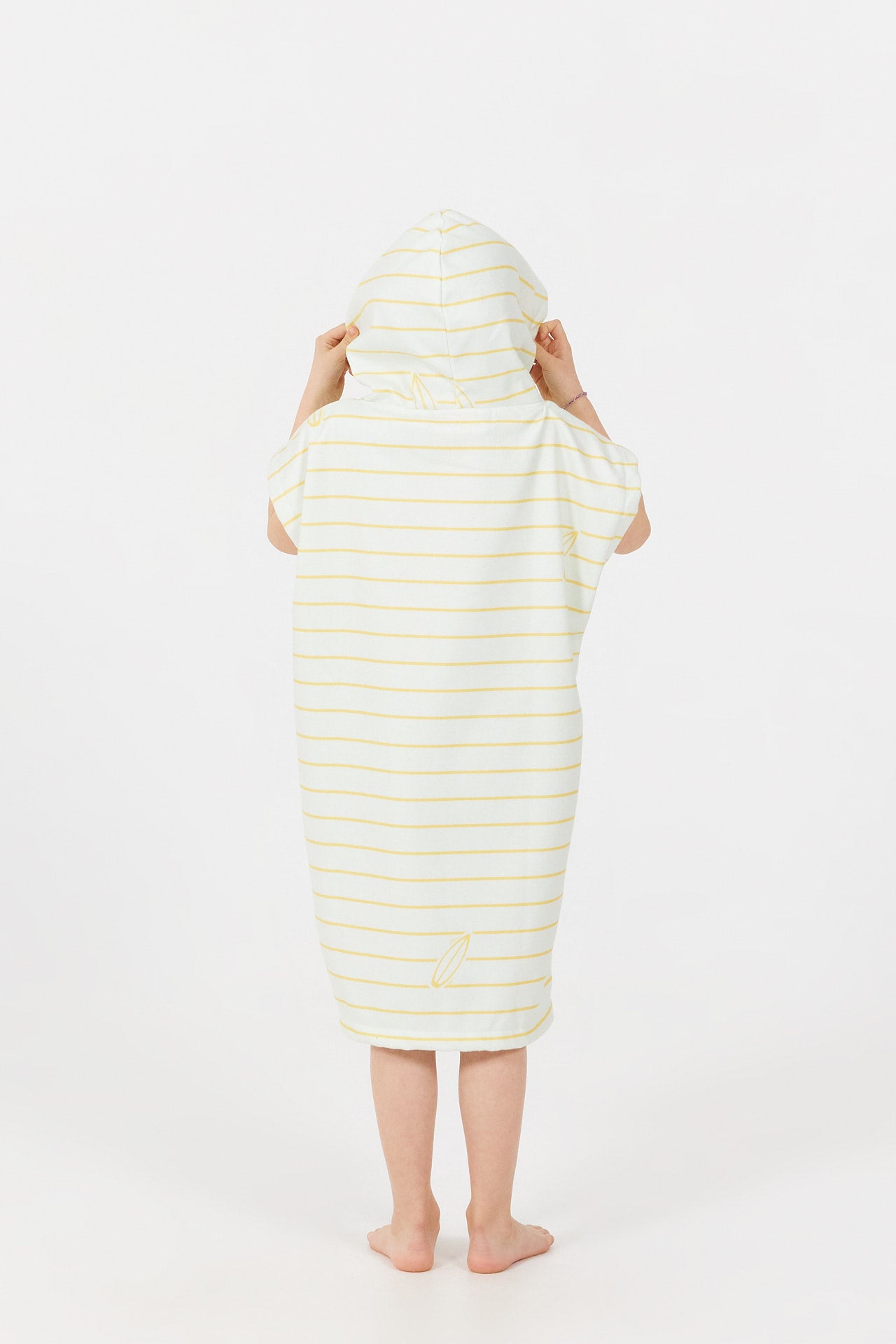 Toddler Poncho - Surf Stripes