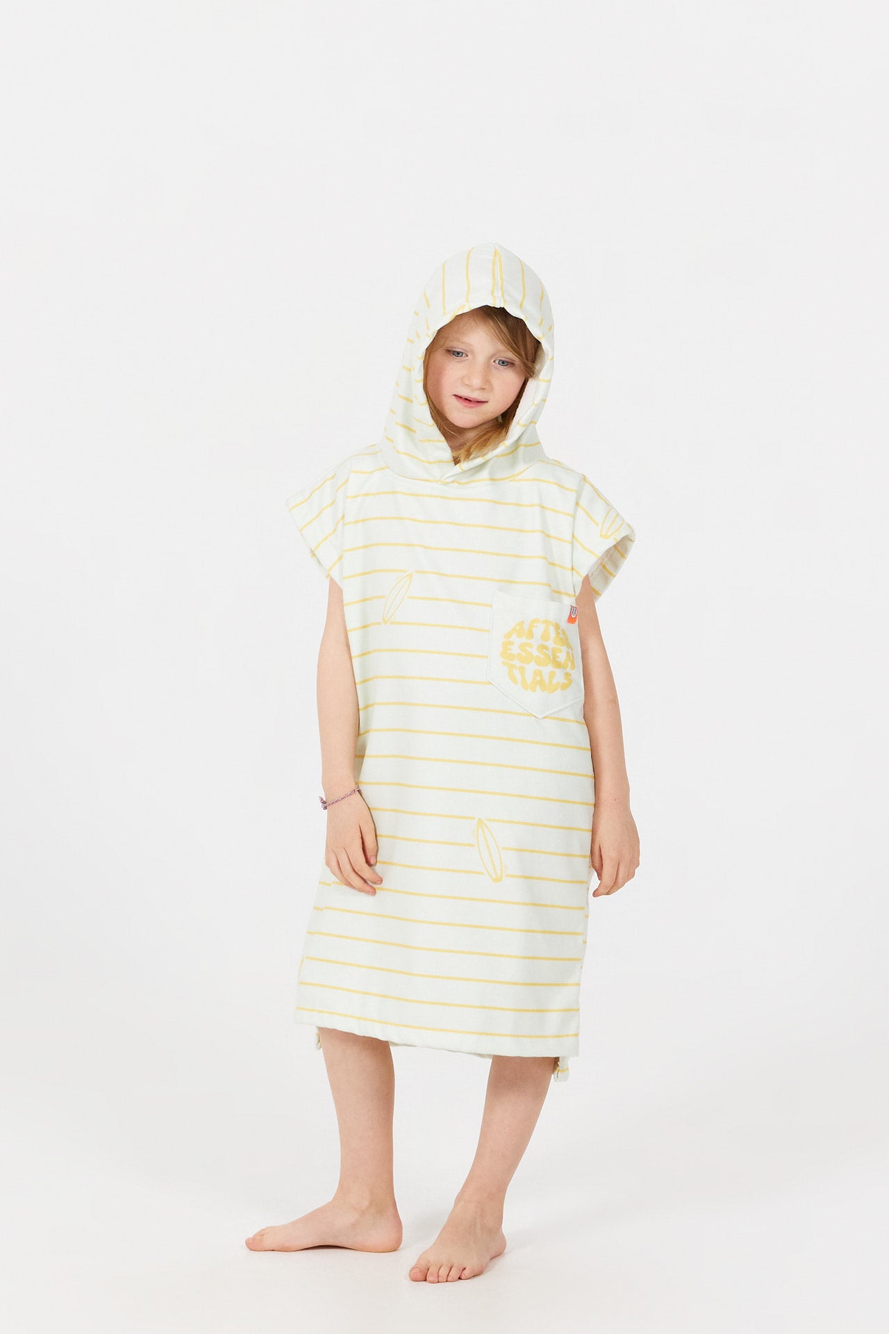 Toddler Poncho - Surf Stripes