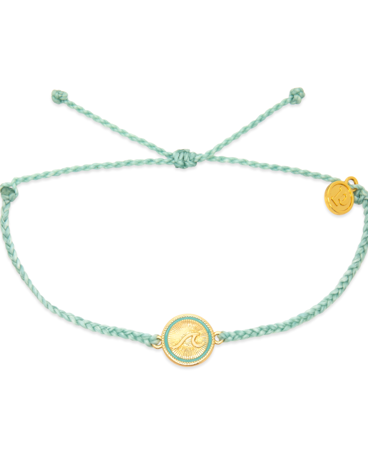 Tidal Gold Charm Bracelet