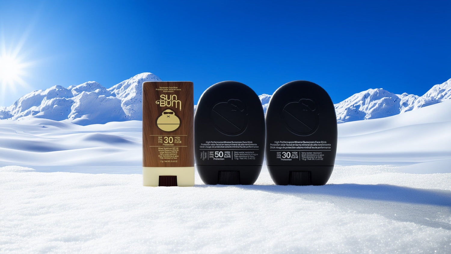 Ski Sonnenschutz: High-Performance Face Sticks