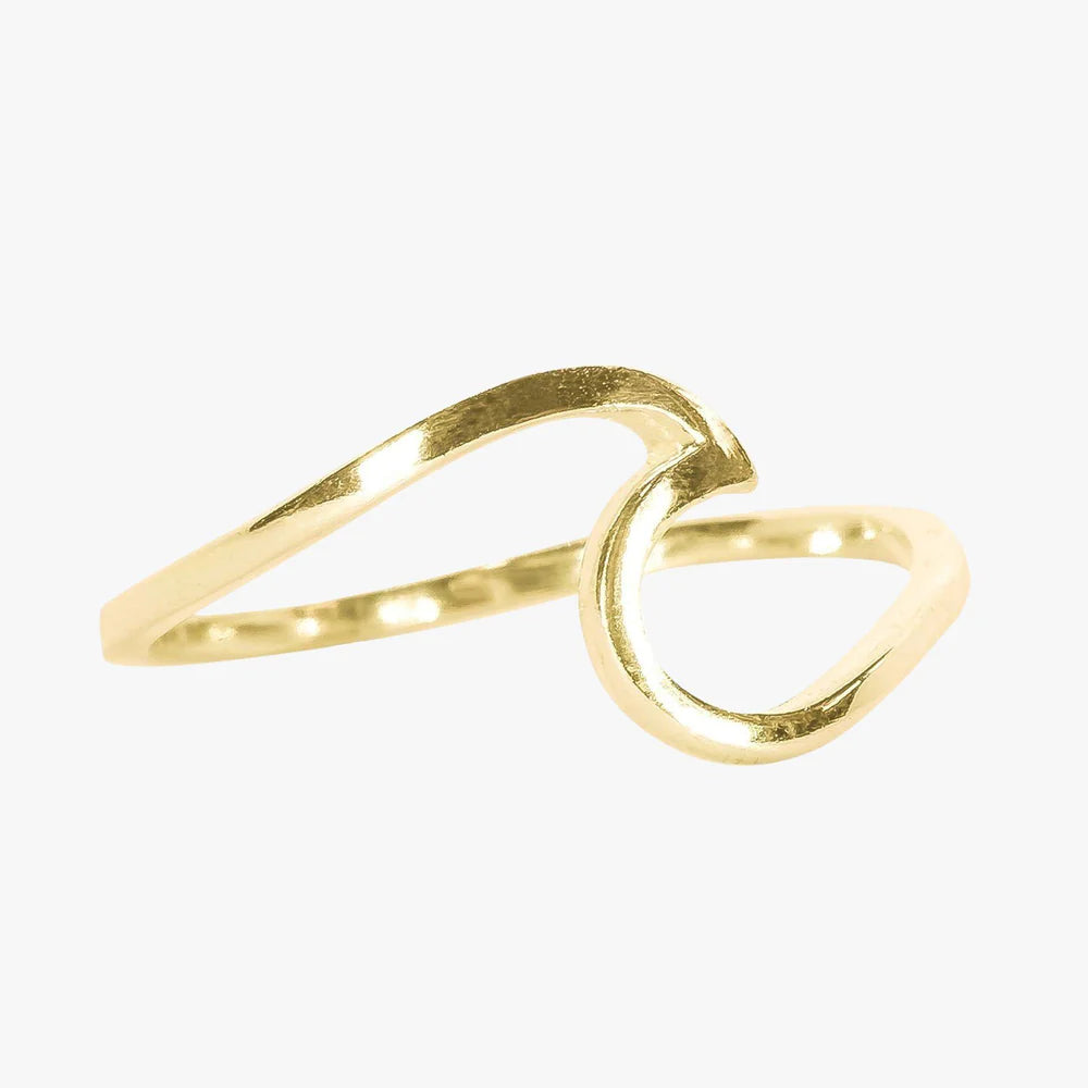 Wave Ring Gold