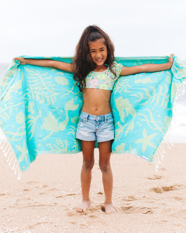 Mermaid Kids Beach Towel