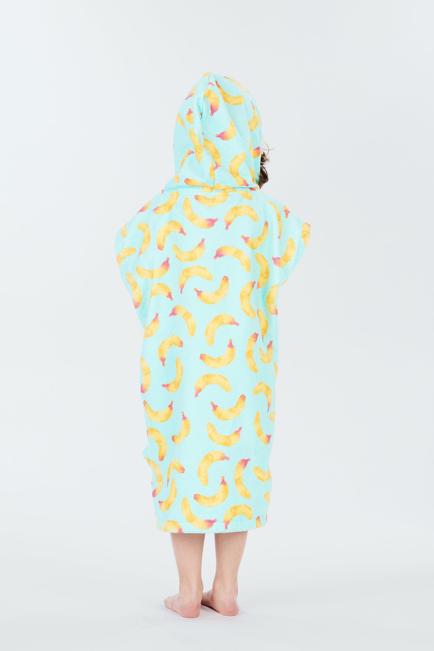 Kids Poncho - Banana Stain