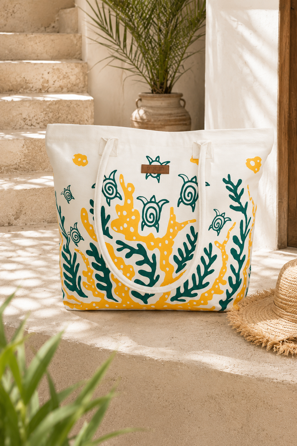 Swimming Turtles Strandtasche