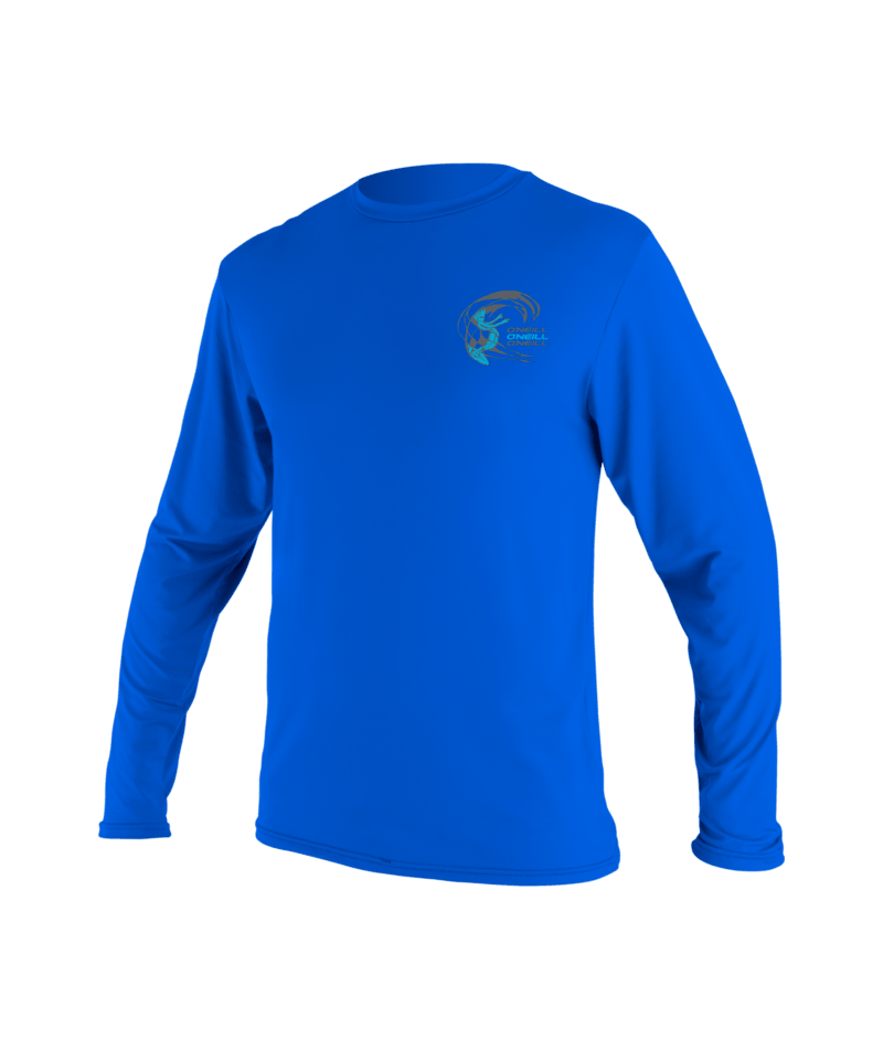 Child Basic Skins L/S Sun Shirt- PACIFIC