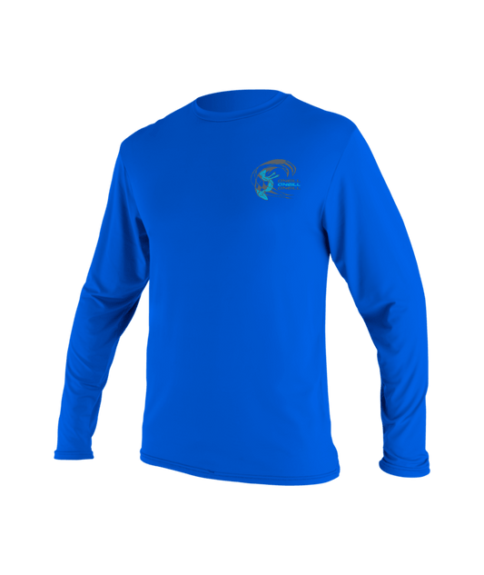 Child Basic Skins L/S Sun Shirt- PACIFIC