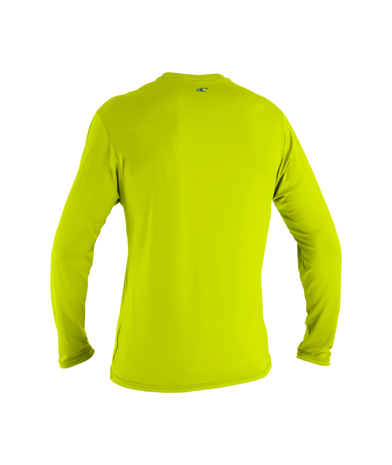Child Basic Skins L/S Sun Shirt- LIME