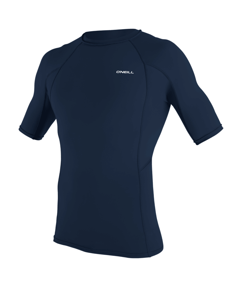 Basic Skins S/S Rash Guard- NAVY