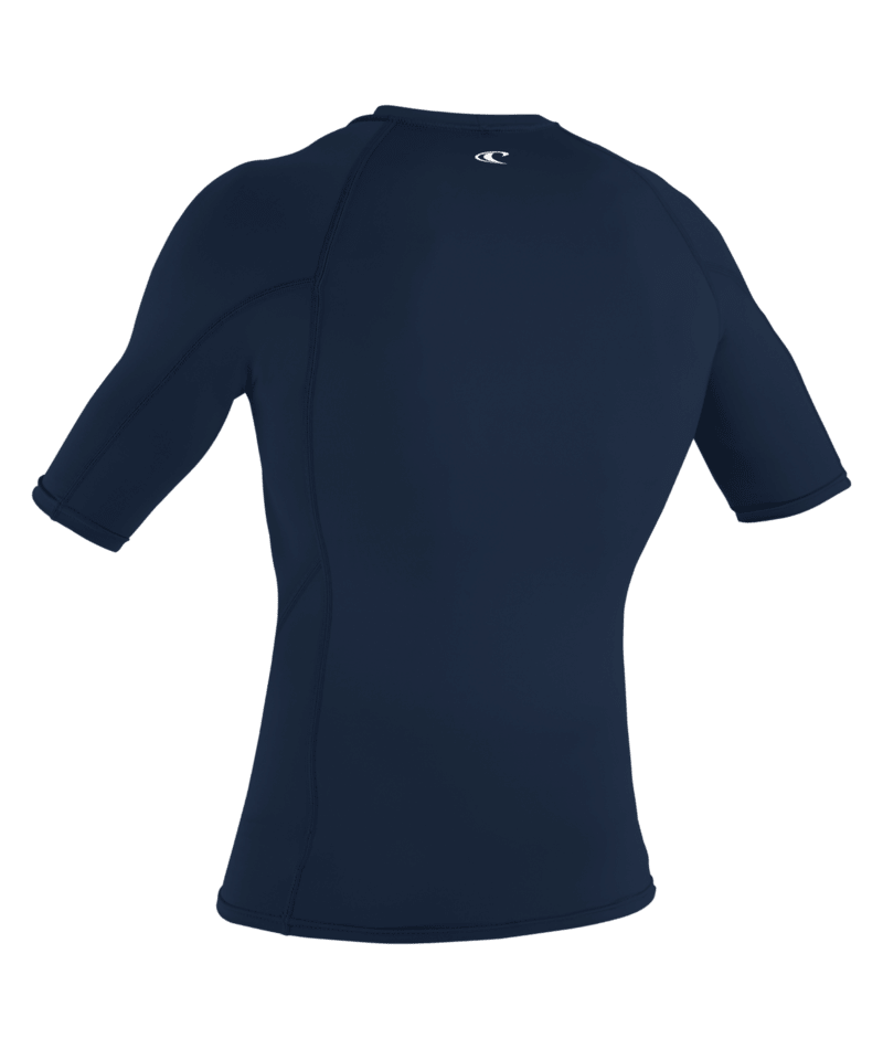 Basic Skins S/S Rash Guard- NAVY