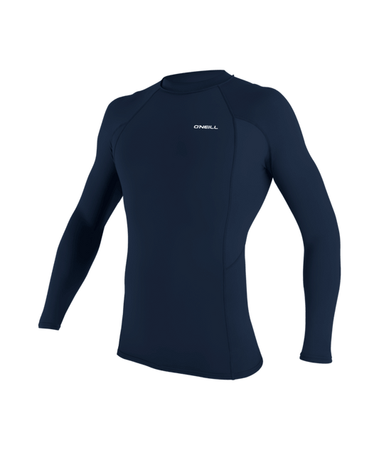 Basic Skins L/S Rash Guard- NAVY