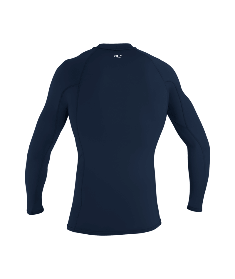 Basic Skins L/S Rash Guard- NAVY