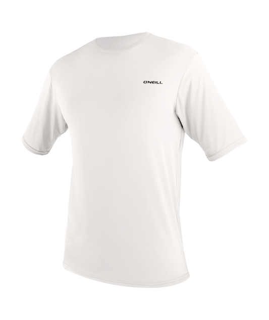 Basic Skins S/S Sun Shirt- WHITE