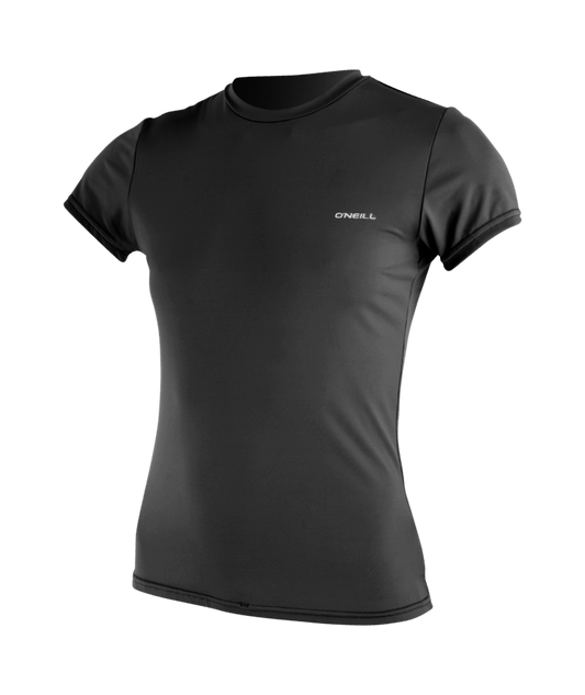 Wms Basic Skins S/S Sun Shirt- BLACK