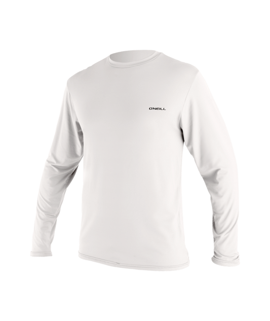 Basic Skins L/S Sun Shirt- WHITE