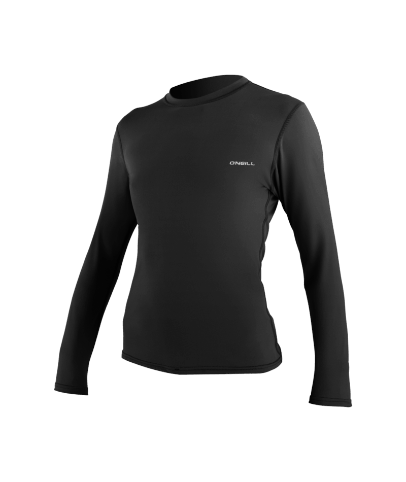 Wms Basic Skins L/S Sun Shirt- BLACK