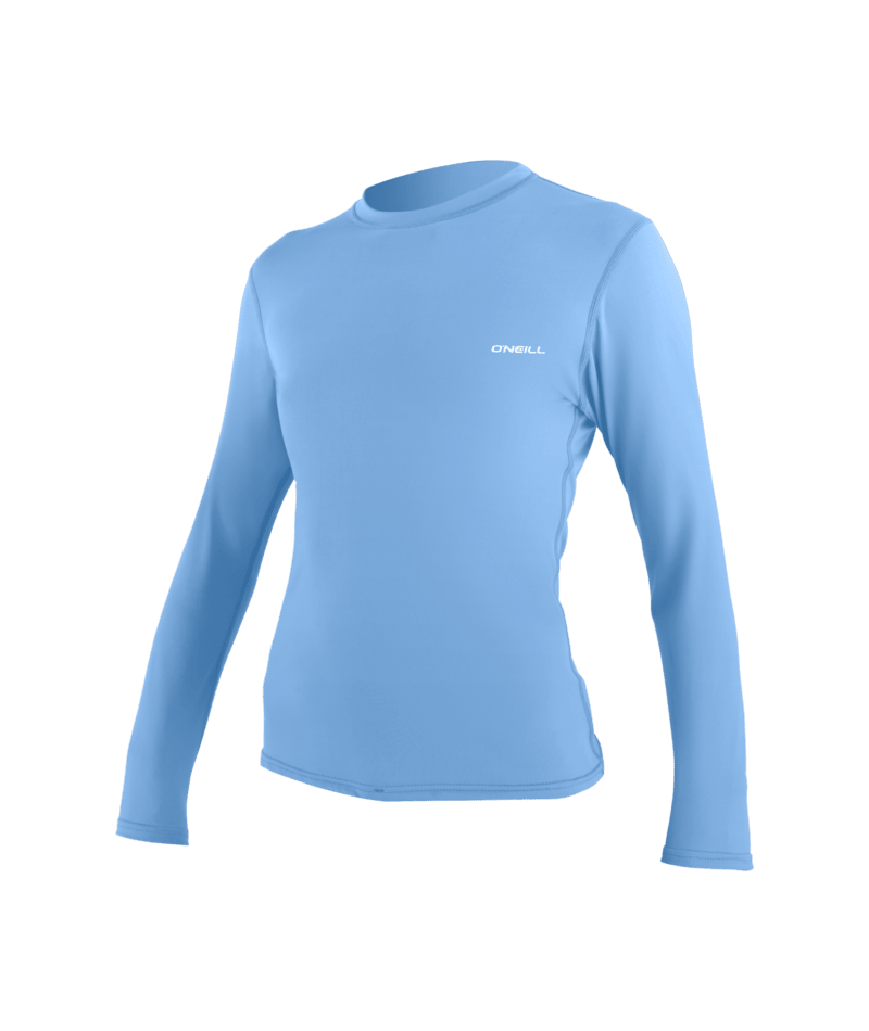 Wms Basic Skins L/S Sun Shirt- AZURINE