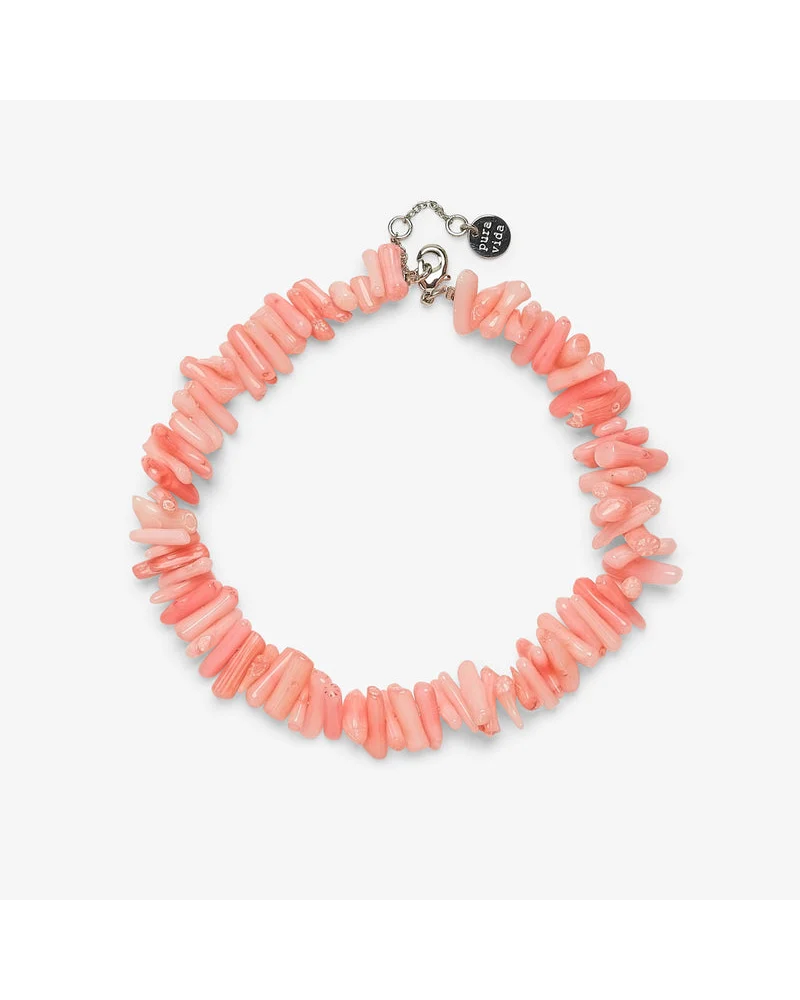 Pink Coral Chain Anklet