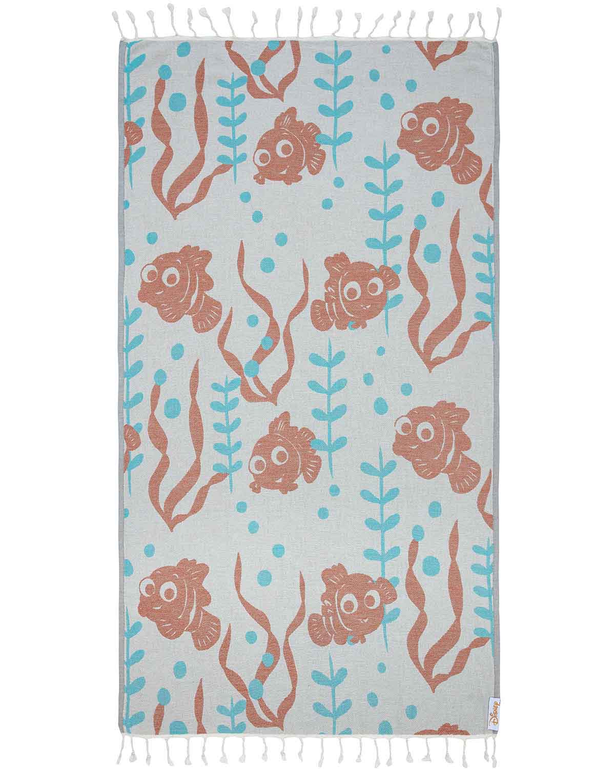 Nemo Seagrass Kids Beach Towel