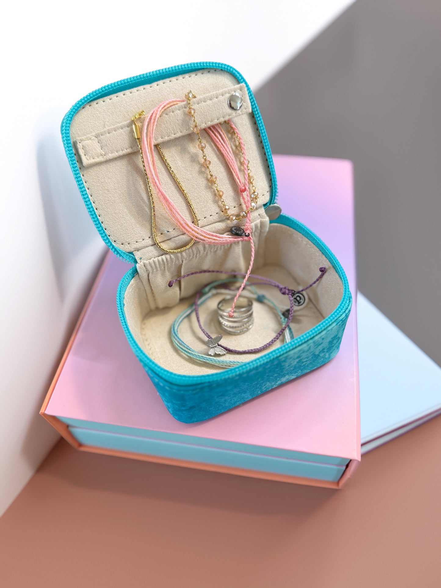 Mini Schmucketui - Blau