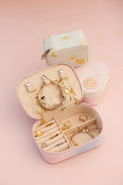 Journey Jewelry Case - Pastel Cheetah