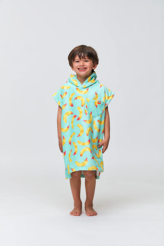 Babies Poncho - Banana Stain