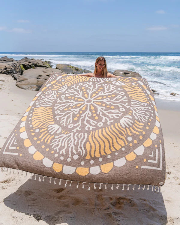 Strandtuch - Mandala Reef - X-large