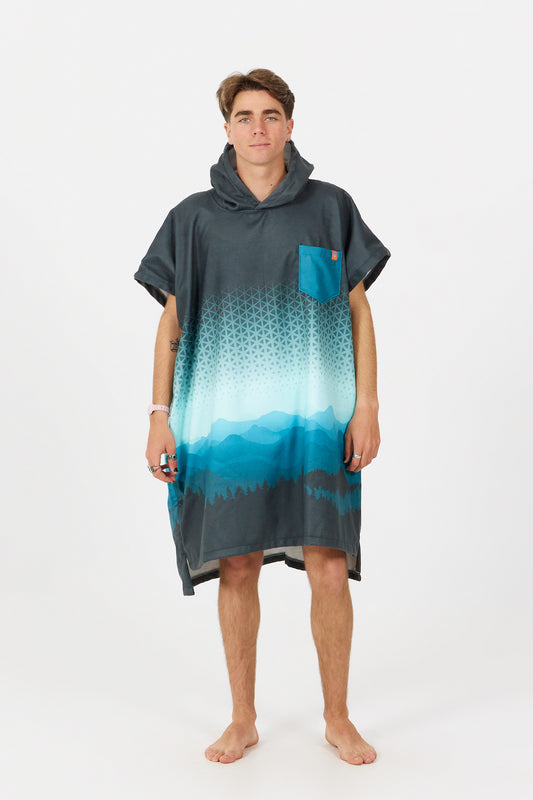 All Over Poncho Outdoor - Fresh Water