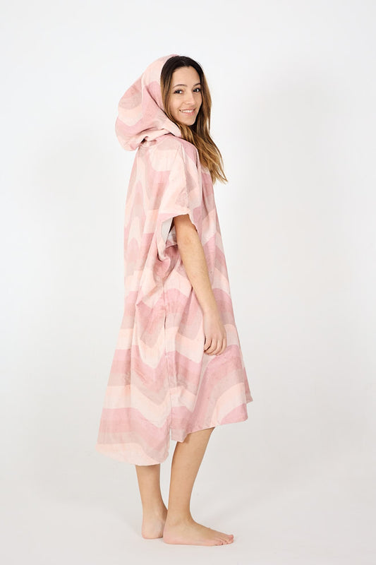 All Over Poncho Ripple - Candy