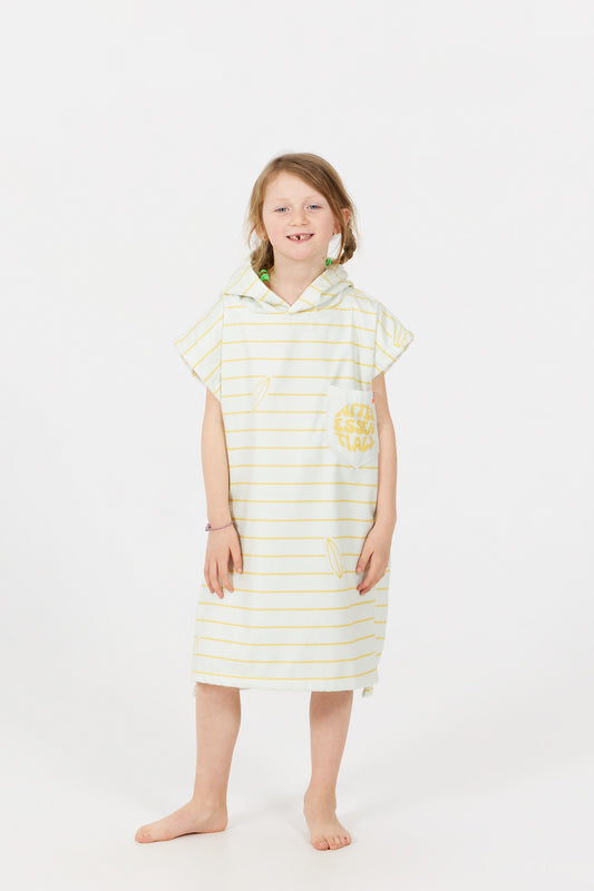 Babies Poncho - Surf Stripes