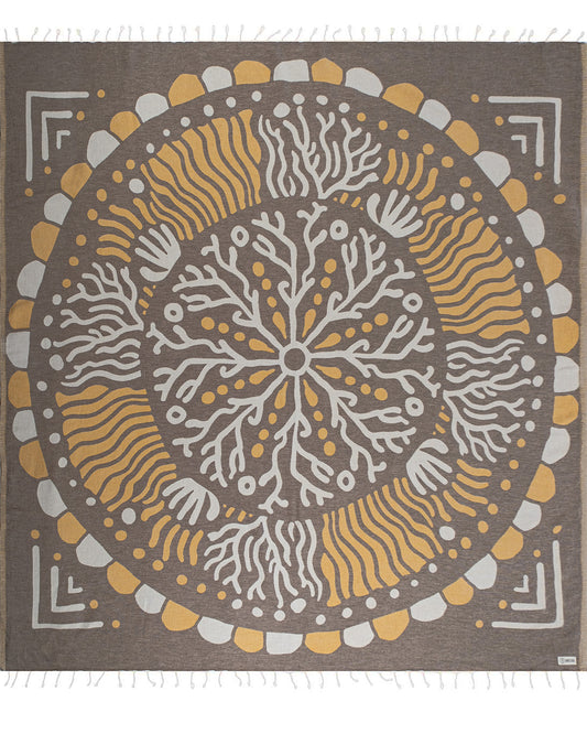 Strandtuch - Mandala Reef - X-large
